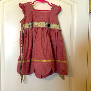 Euc Matilda Jane girls size 4 dress